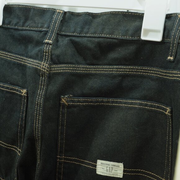 GAP Carpenter 33x32 Baggy denim industrial standard made in USA Y2K Skateboard - Picture 4 of 8